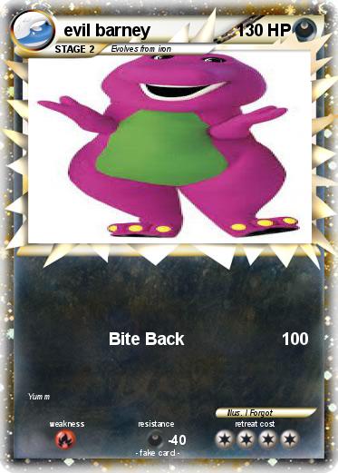 Pokemon evil barney