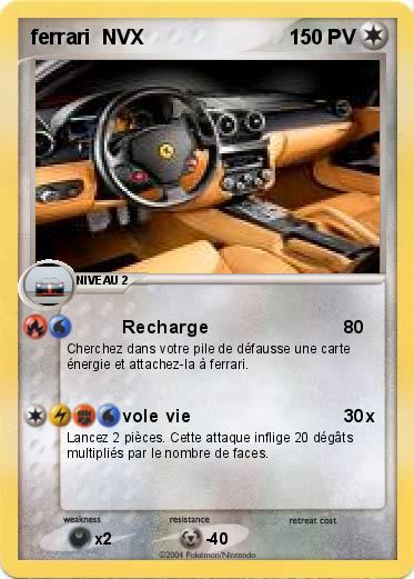 Pokemon ferrari  NVX