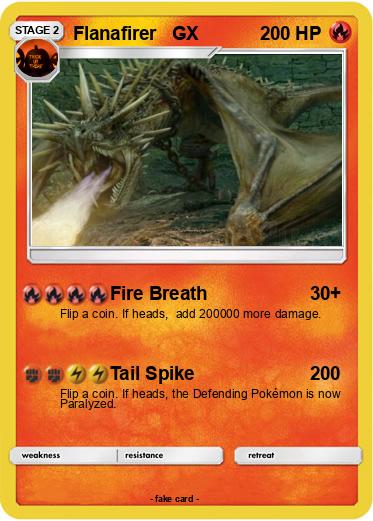 Pokemon Flanafirer   GX