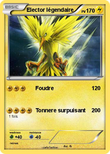 Pokemon Elector légendaire