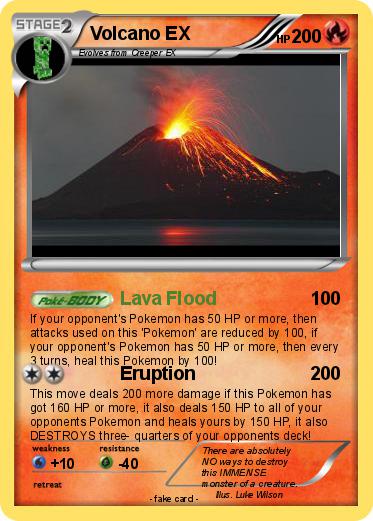 Pokemon Volcano EX