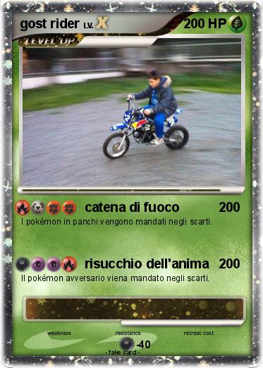 Pokemon gost rider
