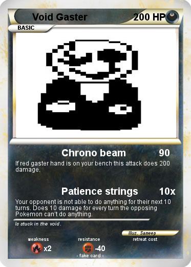 Pokemon Void Gaster
