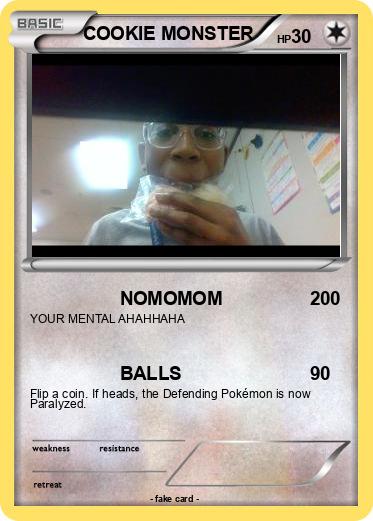 Pokemon COOKIE MONSTER