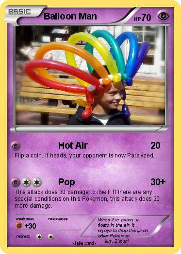 Pokemon Balloon Man