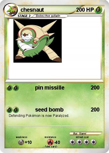 Pokemon chesnaut