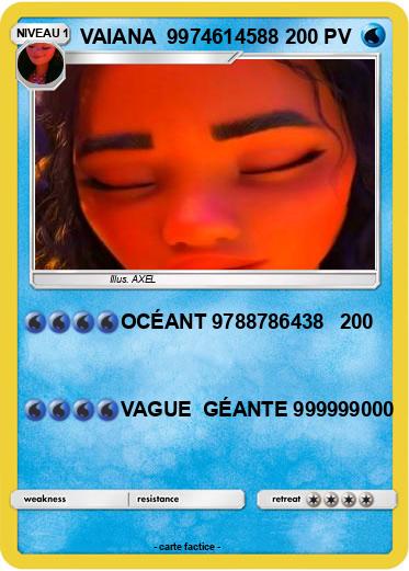 Pokemon VAIANA  9974614588