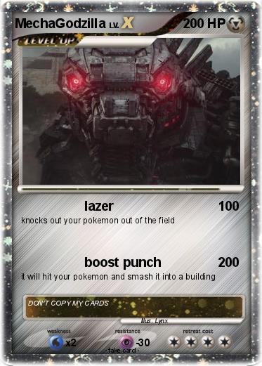 Pokemon MechaGodzilla