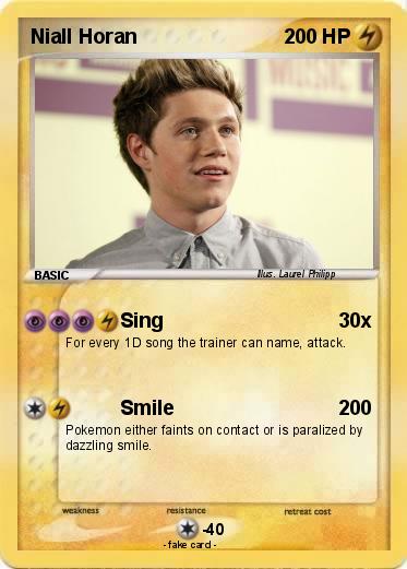 Pokemon Niall Horan