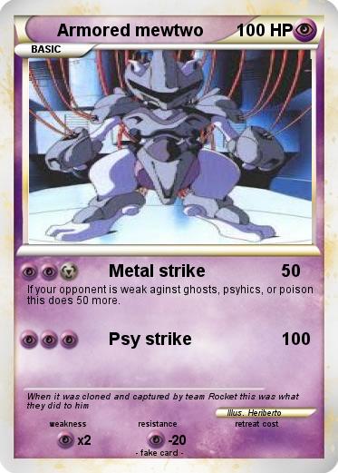 Pokemon Armored mewtwo