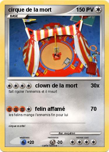 Pokemon cirque de la mort