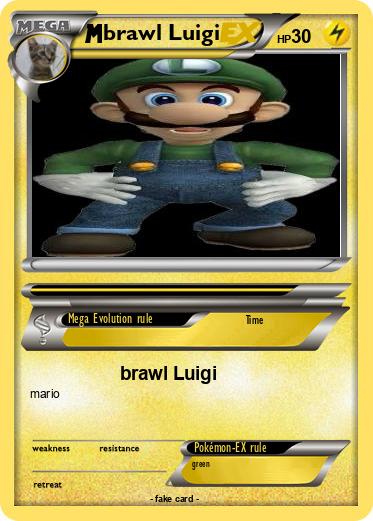 Pokemon brawl Luigi