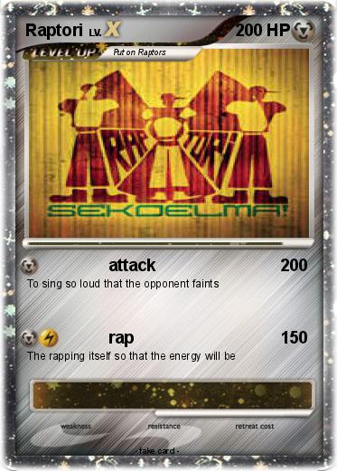 Pokemon Raptori