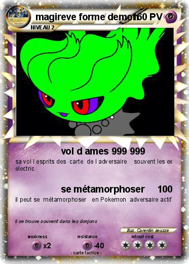 Pokemon magireve forme demon