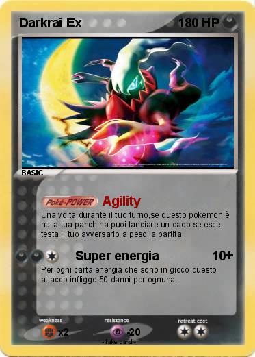 Pokemon Darkrai Ex