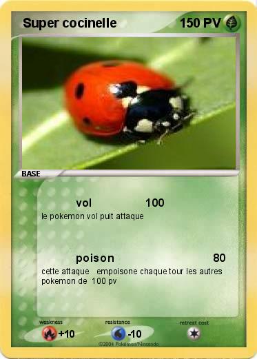 Pokemon  Super cocinelle