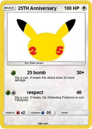 Pokemon 25TH Anniversary