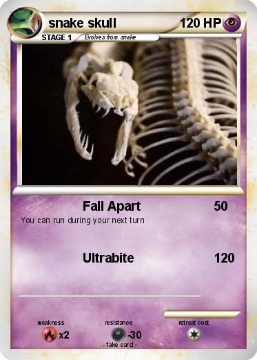 Pokemon snake skull