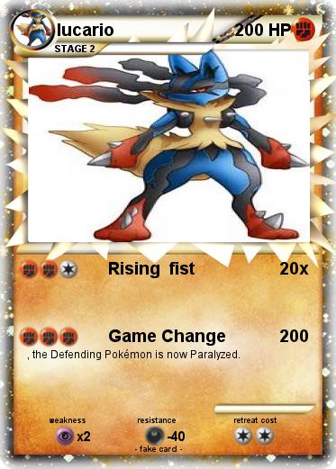 Pokemon lucario