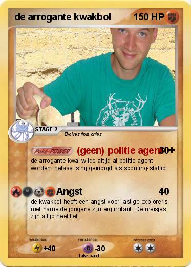 Pokemon de arrogante kwakbol