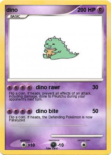 Pokemon dino