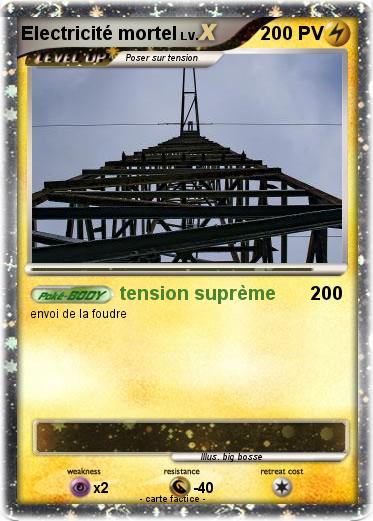 Pokemon Electricité mortel