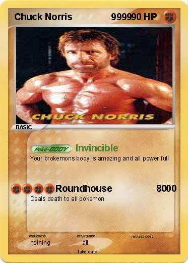 Pokemon Chuck Norris               9999