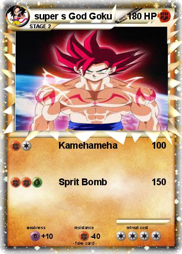 Pokemon super s God Goku