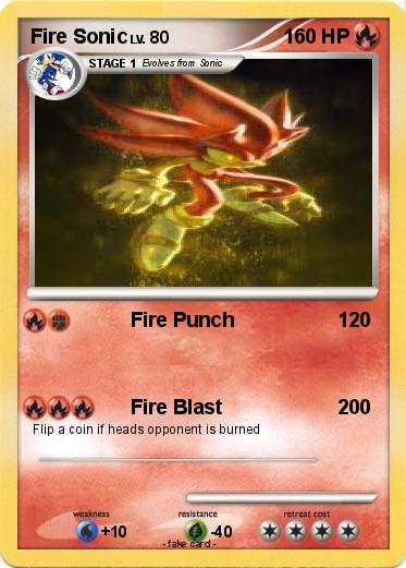 Pokemon Fire Sonic
