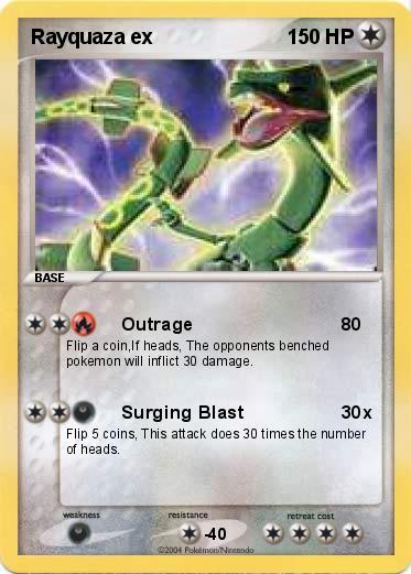 Pokemon Rayquaza ex