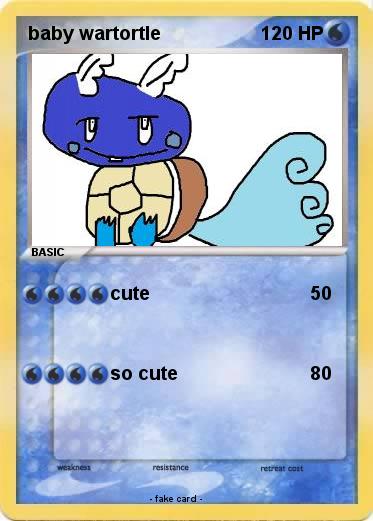 Pokemon baby wartortle