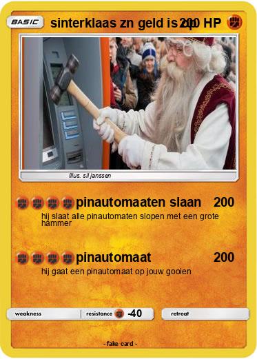 Pokemon sinterklaas zn geld is op