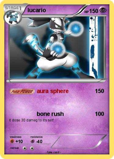 Pokemon lucario