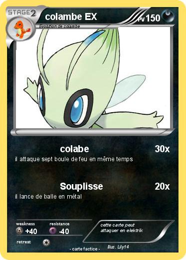 Pokemon colambe EX