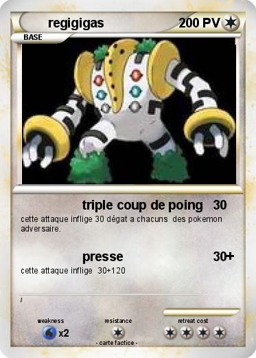 Pokemon regigigas