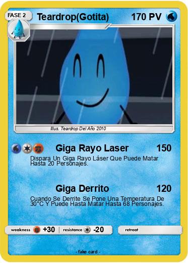 Pokemon Teardrop(Gotita)