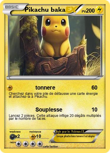 Pokemon Pikachu baka
