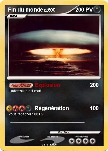Pokemon Fin du monde