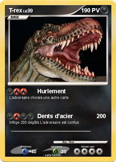 Pokemon T-rex