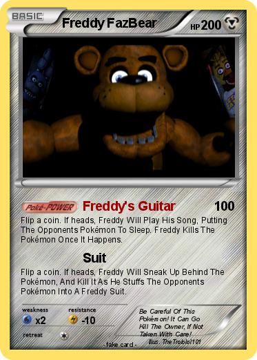 Pokemon Freddy FazBear