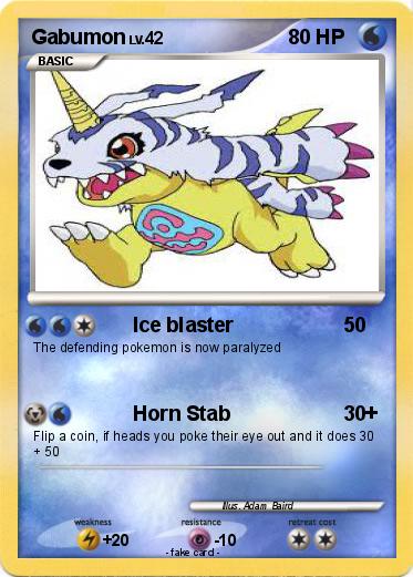 Pokemon Gabumon