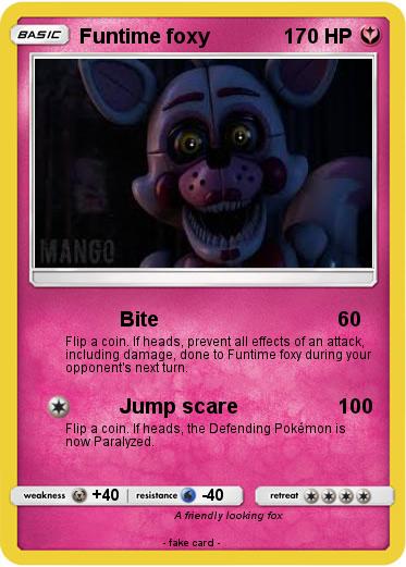 Pokemon Funtime foxy