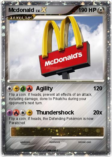 Pokemon Mcdonald