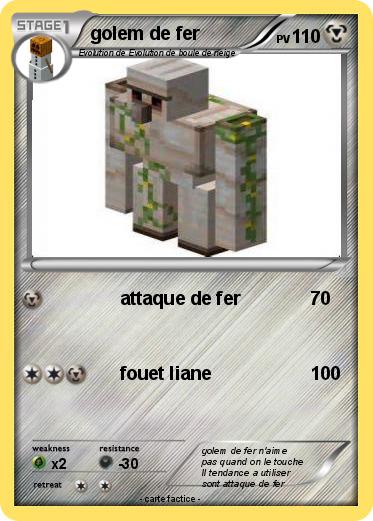 Pokemon golem de fer