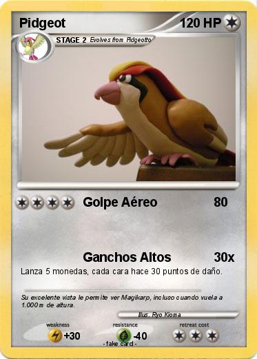 Pokemon Pidgeot