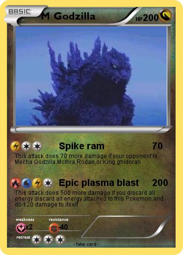 Pokemon M Godzilla
