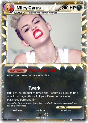 Pokemon Miley Cyrus