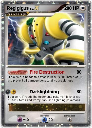 Pokemon Regigigus