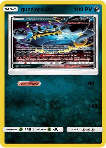 Pokemon guzziord GX