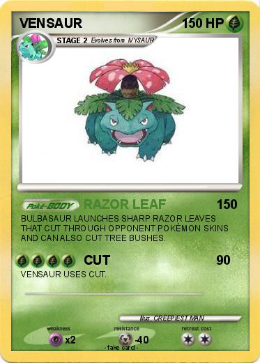 Pokemon VENSAUR